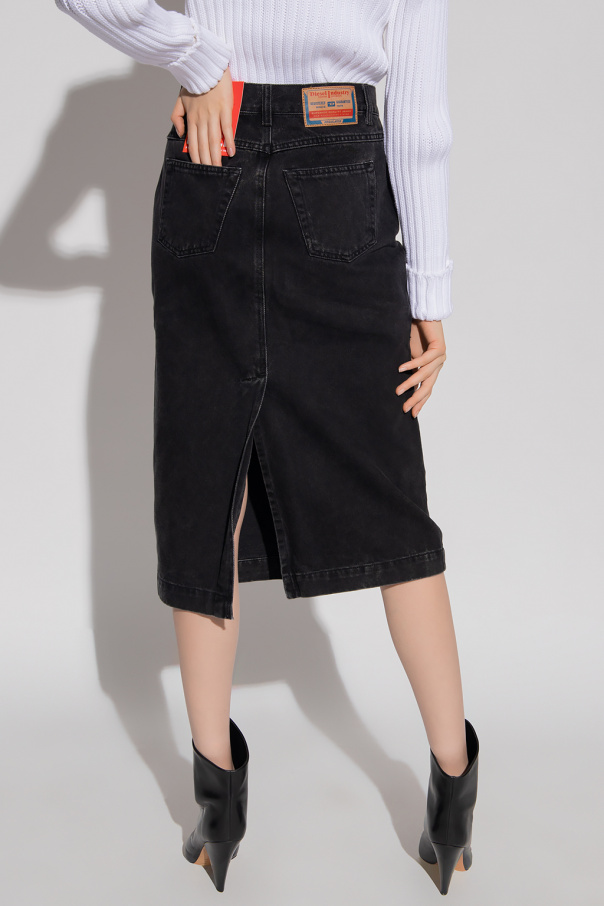 DIESEL DE-RONNY スカート　デニム Black 'De-Ronny' denim skirt Diesel - SchaferandweinerShops